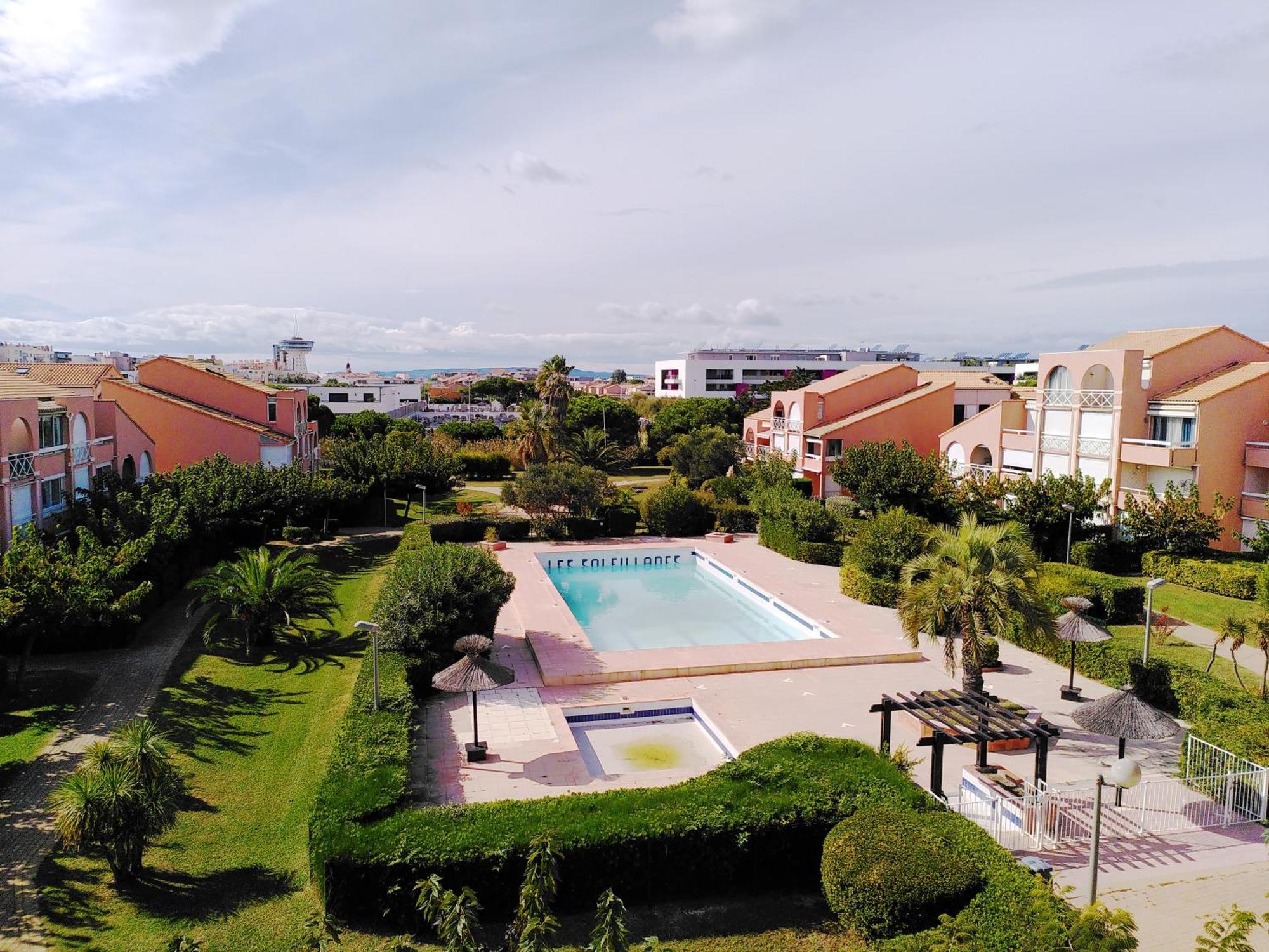 Nid Douillet F2, Clim, Jardin, Piscine, Parking, Plage 200 M Palavas 外观 照片
